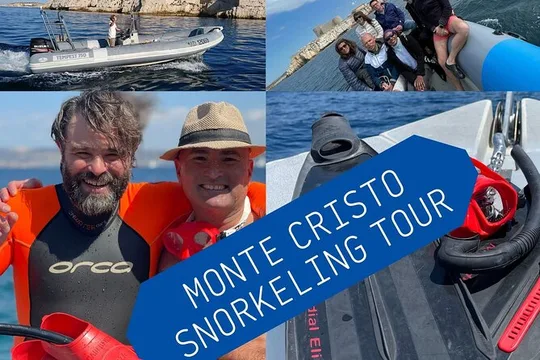 Private 3-Hour Snorkeling Tour near Monte Cristo from Marseille with Guide