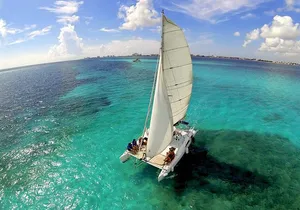 Private Catamaran To Isla Mujeres And Transfer