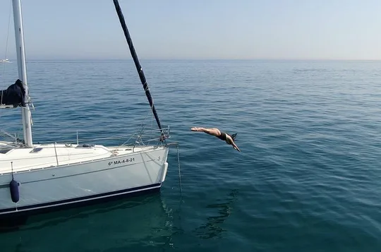 Private Boat Marbella: Paddle Board and Sea Bath (10 pax)