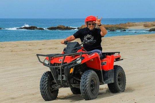 Activity driving a Simple ATV in Dunes and Beach