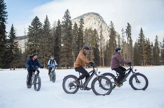 Banff Elektro-Fatbike-Tour: Kleingruppen-Trail-Tour
