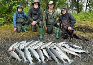 Half day Alaska Salmon Fishing on the Kenai Peninsula