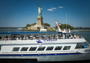 Starship 90 Min New York City Statue of Liberty, Bridges, Skyline