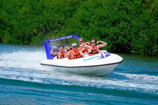 Ultimate Cancun Adventure: Speedboat & Snorkeling Tour!