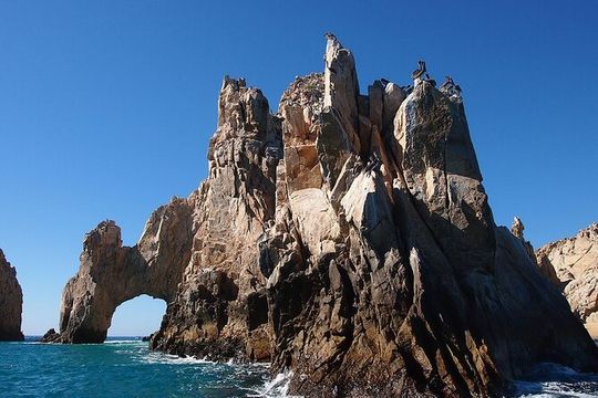Glass Bottom Boat in Cabo San Lucas, free time in Playa del Amor