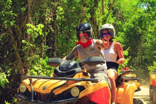 ATV, Cenote & Zipline Jungle Adventure in Riviera Maya