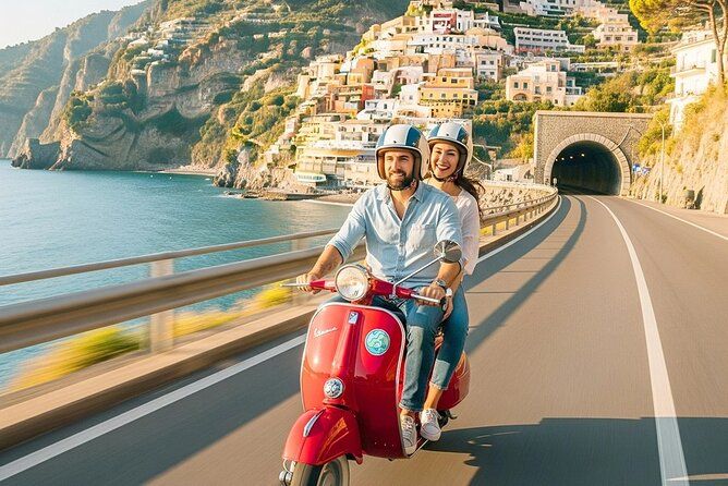 Private Tour: Amalfi Coast by Vintage Vespa from Naples