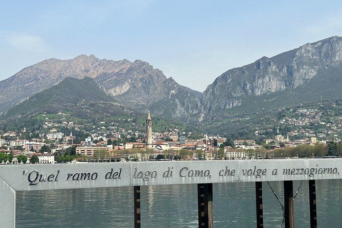 Como Lake Boat Private Tour from Lecco by Speedboat with Driver