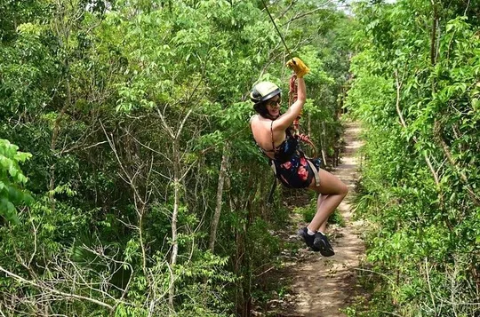 ATV, Ziplines & Cenote Adventure from Playa del Carmen