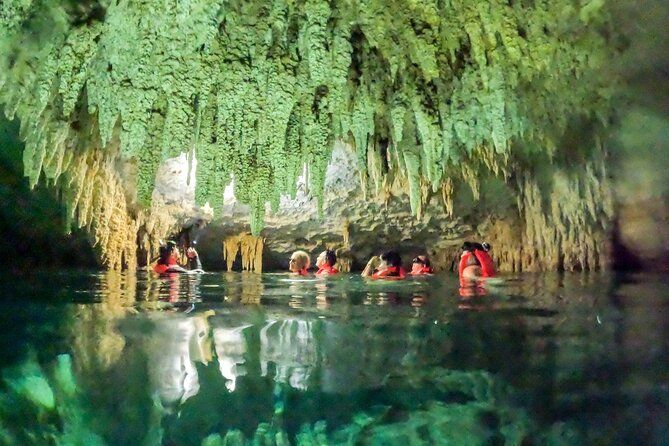 Tour to Cenote Cave and Sea Turtles Encounter