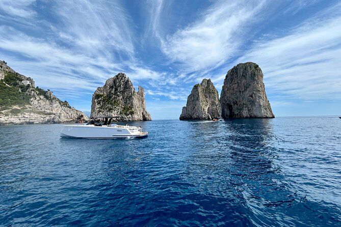 Private Boat Tour from Naples to Capri Island onboard Pardo 43