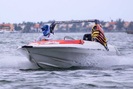 Magic Night Boat Dinner with Show & Speedboat Experience at Cancun (1 day tour)