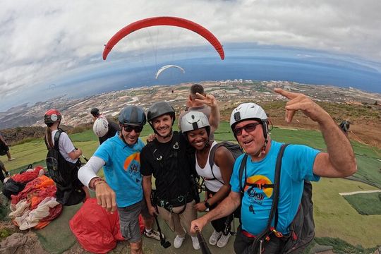 Premium Paragliding in Tenerife : Photos, videos and pickup included