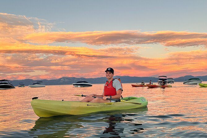 Sunset Kayak Experience in South Lake Tahoe