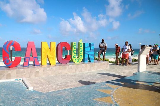 Extraordinary Cancun Van City Tour Bus- Included Transportation