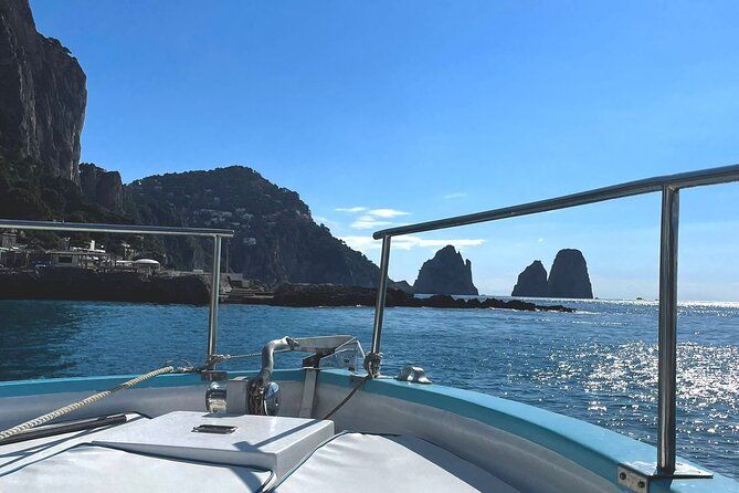 Capri Boat Tour from Sorrento: Small Group, Swim & Lunch Included