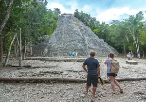 Half a Day Tour to Coba Ruins with Cenote and Mayan Village