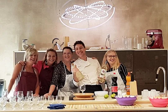 Italian Cocktail + Art of Making Pasta Cooking Class In Unique Milan Location