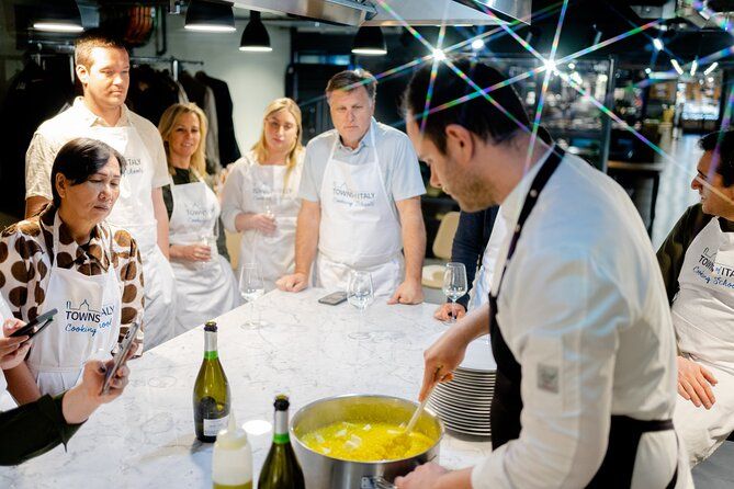 Milan Pasta and Tiramisu Cooking Class with Unlimited Wine
