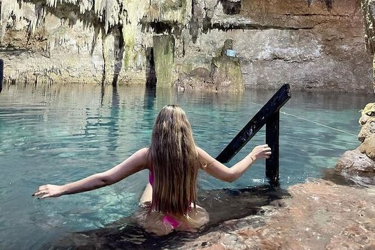Magical Tulum Expedition Swim 3 Cenotes & Lagoon From Cancun