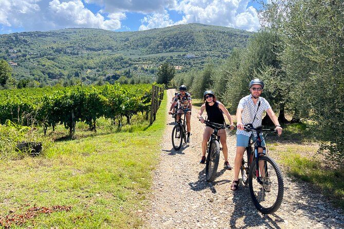 Private Self-Guided E-Bike Ride in Tuscany with Vineyard Visit