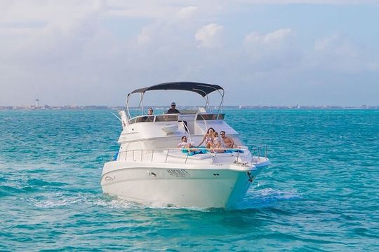 Cancún Yacht Rental SeaRay 46ft 25P13