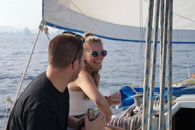 Authentic Barcelona Sailing Tour with Swim & Drinks