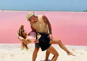 Las Coloradas Pink Lake &Rio Lagartos Adventure from Riviera Maya