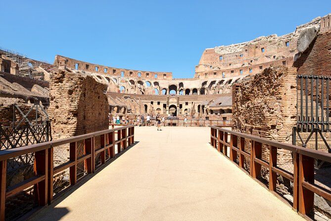 Rome: Colosseum Express Gladiator Arena-Small Group/Private Tour