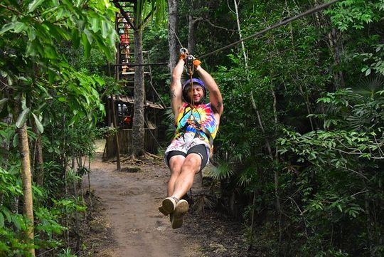 Single ATV, Horseback Riding, Ziplines and Cenote Swim