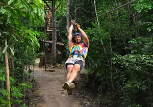 Single ATV, Horseback Riding, Ziplines and Cenote Swim