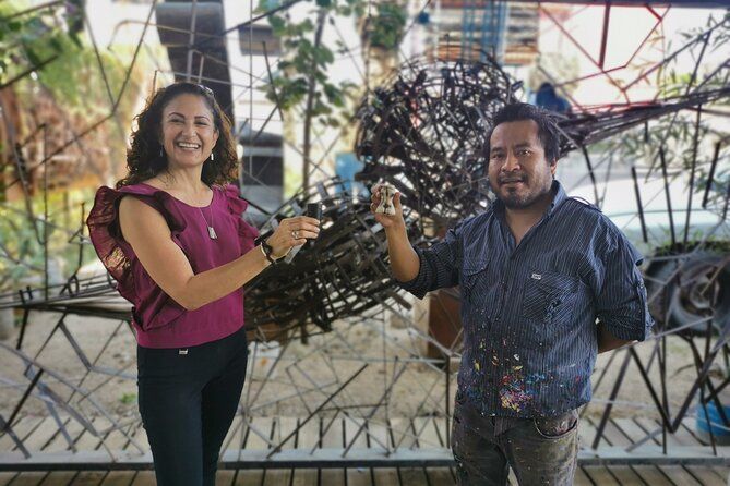 Visit to workshops and studios of contemporary art artists