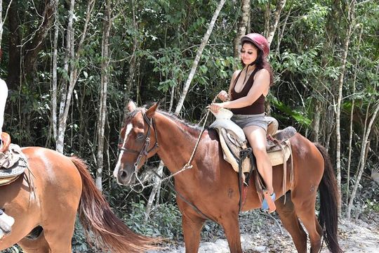 Horseback Riding and ATV in Riviera Maya Jungle