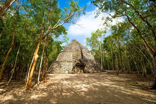 4X1 Tour in Tulum, Cobá, Cenote and Playa del Carmen