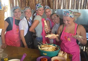 Tamales or chiles rellenos cooking class,tequila & Mezcal tasting