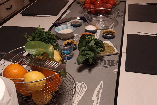 Cooking class shop market, and lunch or dinner with Chef Antonio