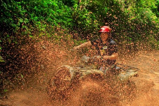 Atv’s, Ziplines and Cenote swim experience from Cancun