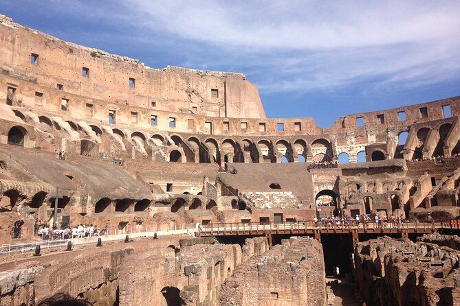 COLOSSEUM UNDERGROUND AND ARENA/ FLOOR Private Tour