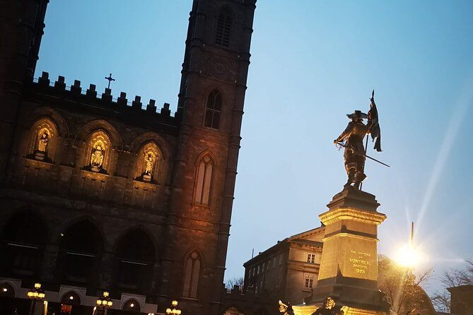 Private Guided Evening Old Montreal Walking Tour with Ruby Roy