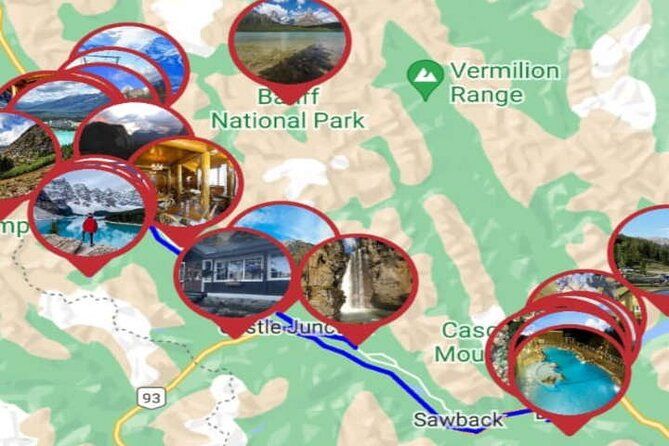 APP Banff self-guided routes with audio guides