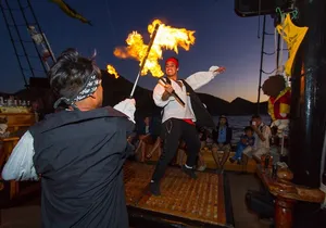 Yo Ho Pirate Show at Sunset, Dinner and Legends on the High Seas