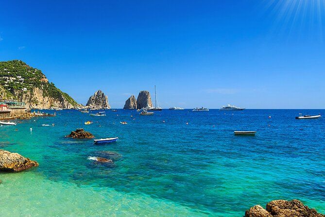 Experience 8 Hours Day Tour Departing from Naples to Capri+ Ebook