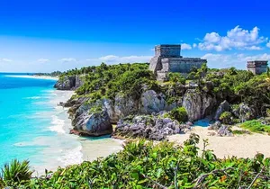 Tulum Ruins visit cenotes house turtle and Sculpture Come to Light