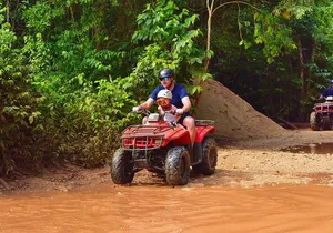 Cancun ATV Jungle Adventure & Isla Mujeres Catamaran Combo