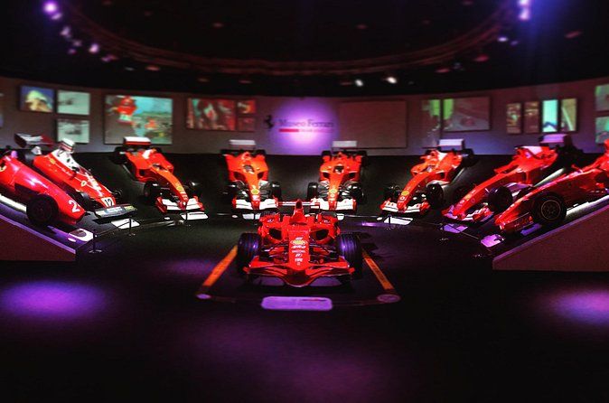 Black&Red:Lambo Museum,Ferrari Factory,Ferrari Museum,Lunch,Private transport