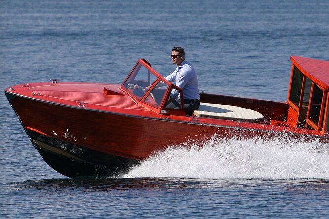 4 Hours Private Wooden Boat Tour stop Bellagio Varenna 10 pax
