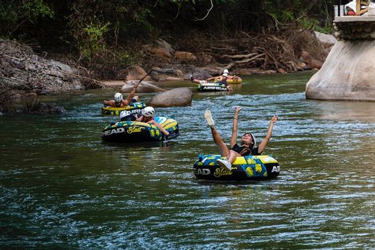 Combo ATV Jorullo Bridge + zip lines + mule ride