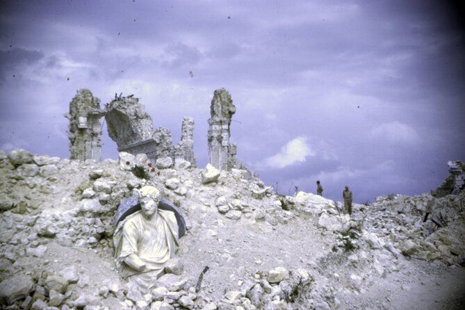 WW2 BATTLEFIELDS: Montecassino from Rome
