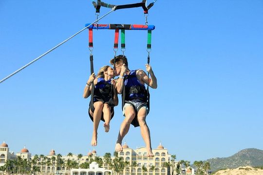 Outdoor Adventure: Parasailing in Los Cabos