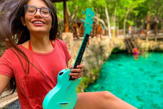 Explore 3 Cenotes & Kaan Luum Lagoon from Cancun